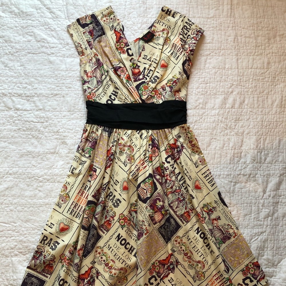 Rock-a-Billy Frida Kahlo  Day of the dead Dress